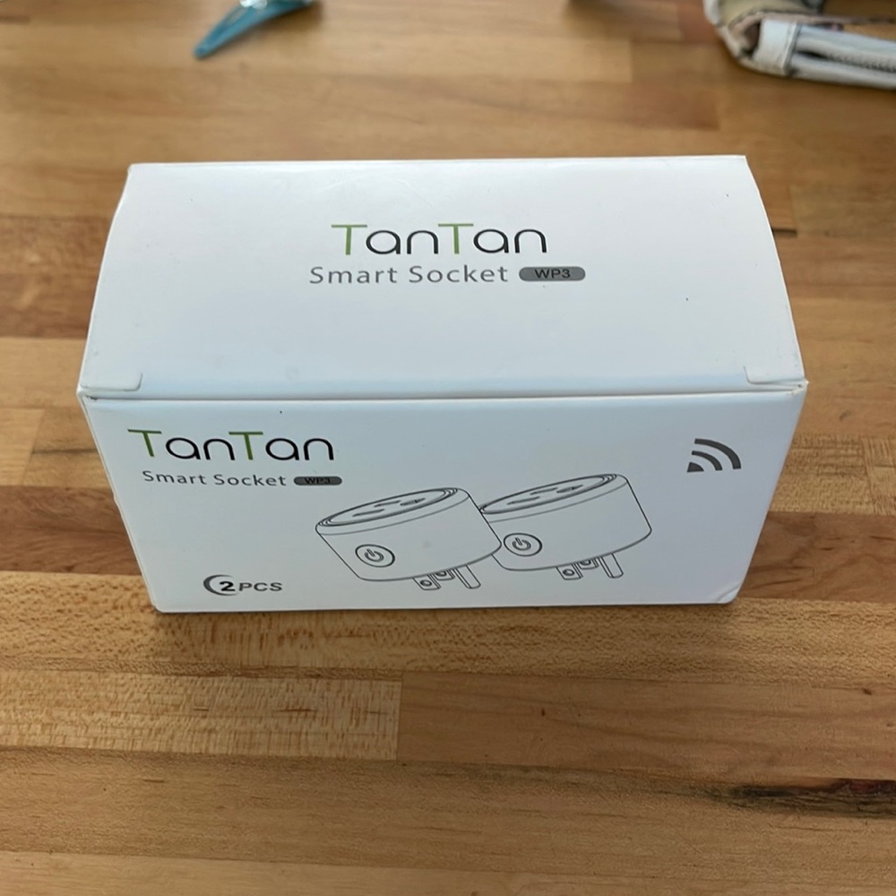 Two Tan Tan smart sockets